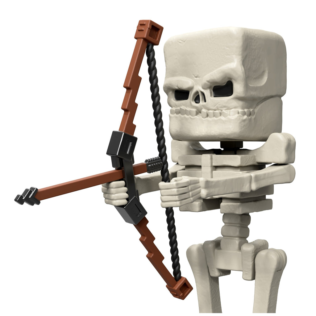 Minecraft-Figurine Articulée Squelette-Taille de 10 Cm et Accessoires