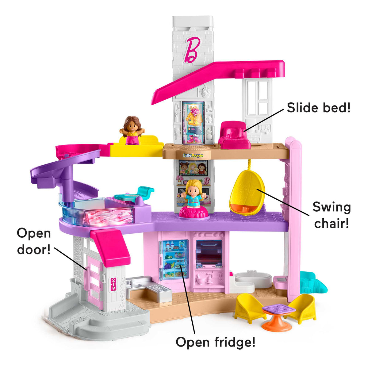 Barbie Little Dreamhouse By Little People - English & French Version