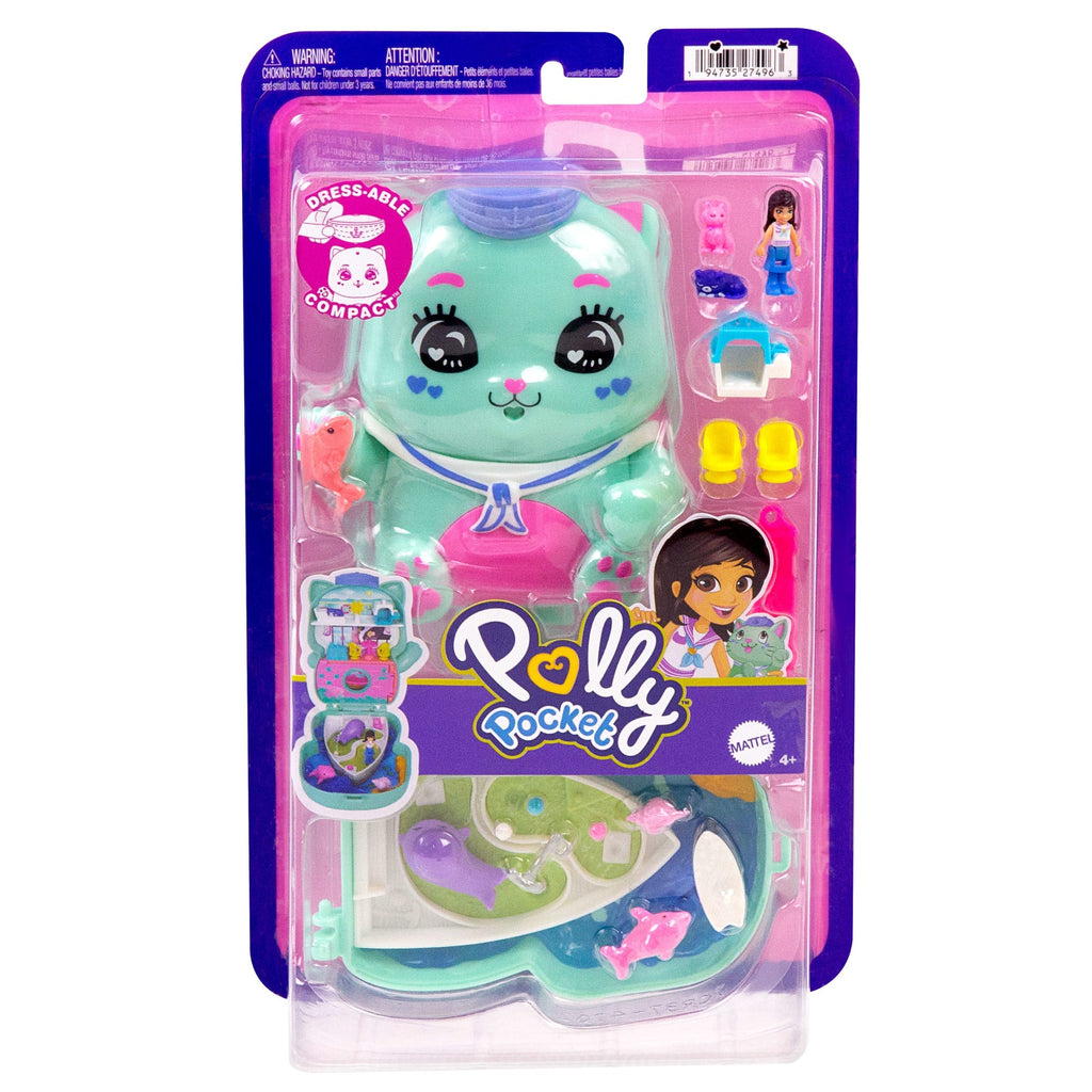Polly Pocket Set de Juego Mundo de Compactos de Polly