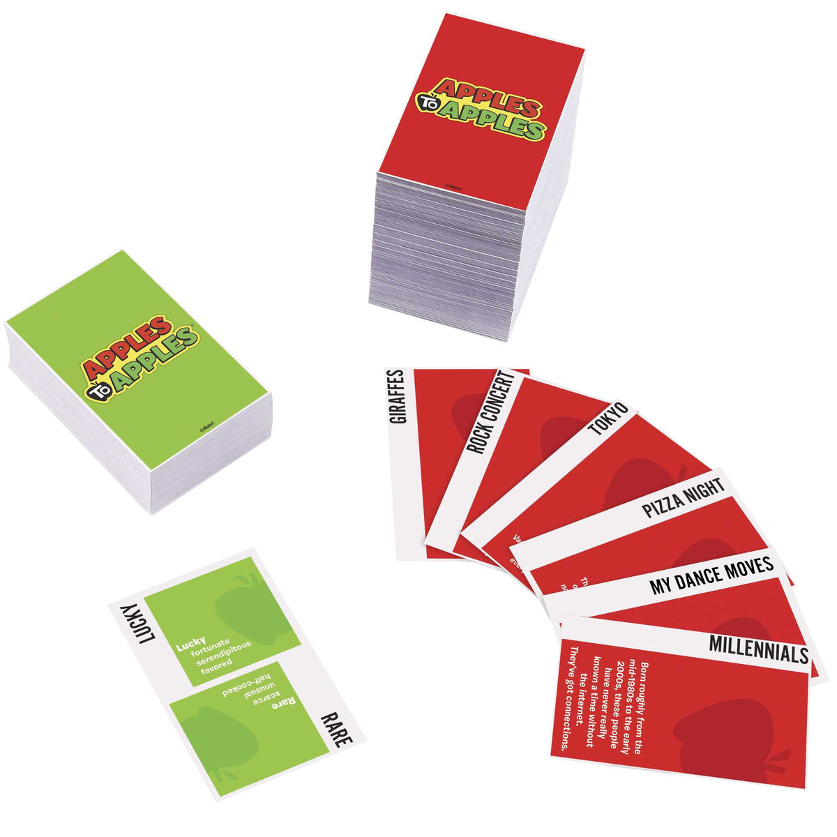 Apples To Apples Game Of Comparisons For Game Nights, Parties & Family Reunions