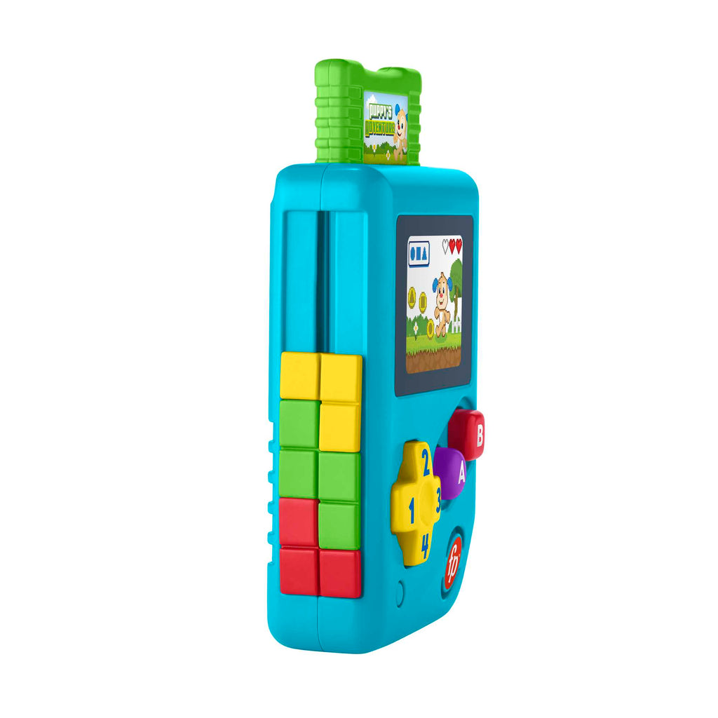 Fisher-Price Rires et Éveil Ma Première Console de Jeu Portable Édit Version Anglaise et Française