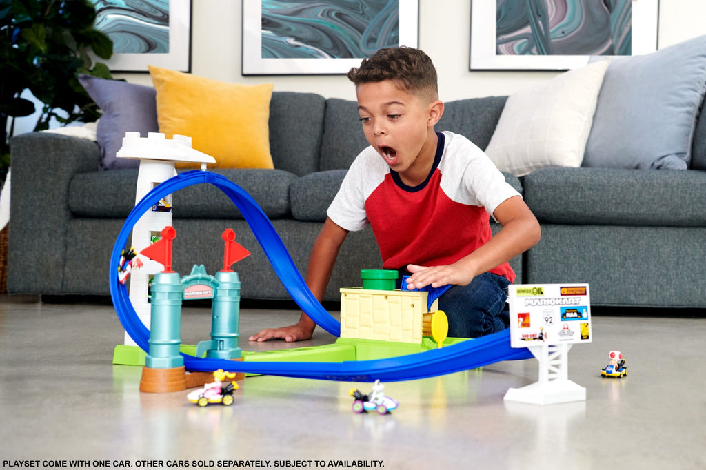 Hot Wheels Mariokart Circuit Slam Track Set