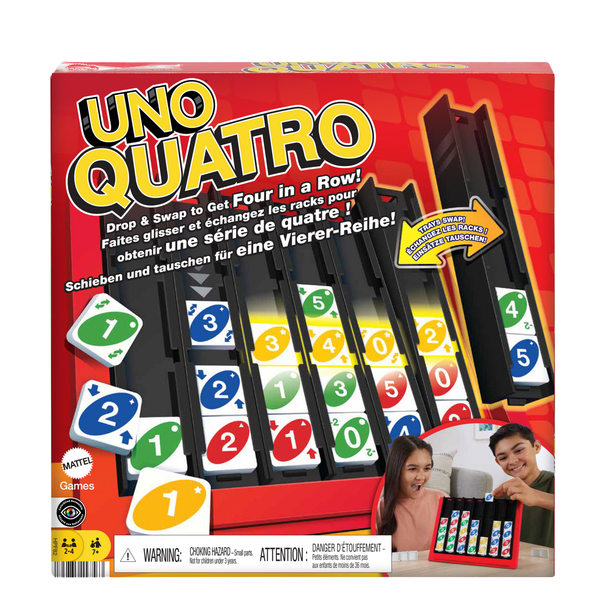 UNO Juego de Mesa Quatro