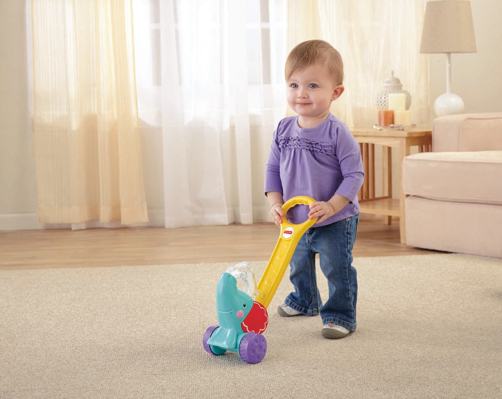 Fisher-Price Juguete para Bebés Elefante Camina Conmigo