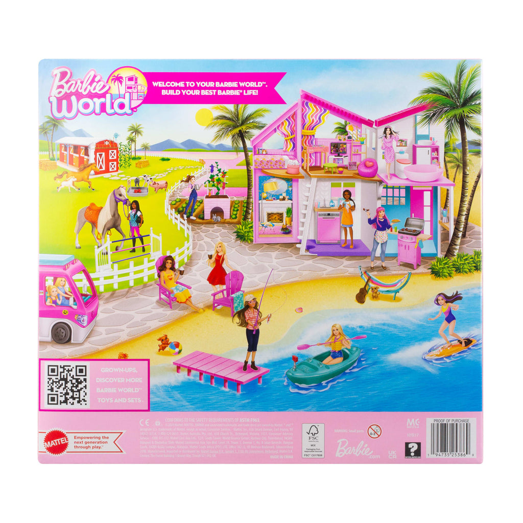 Barbie® Barbie World™ Coffret de Jeu Avec Accessoires Champion de Saut D’Obstacles