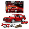 Mattel Brick Shop Hot Wheels ’84 Audi Sport Quattro Building Toy Kit