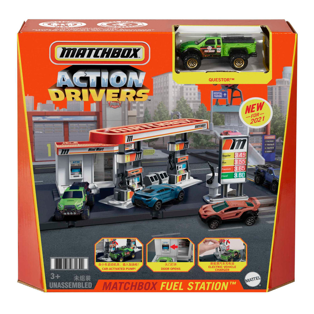 Matchbox® Action Drivers Coffret Station-Service