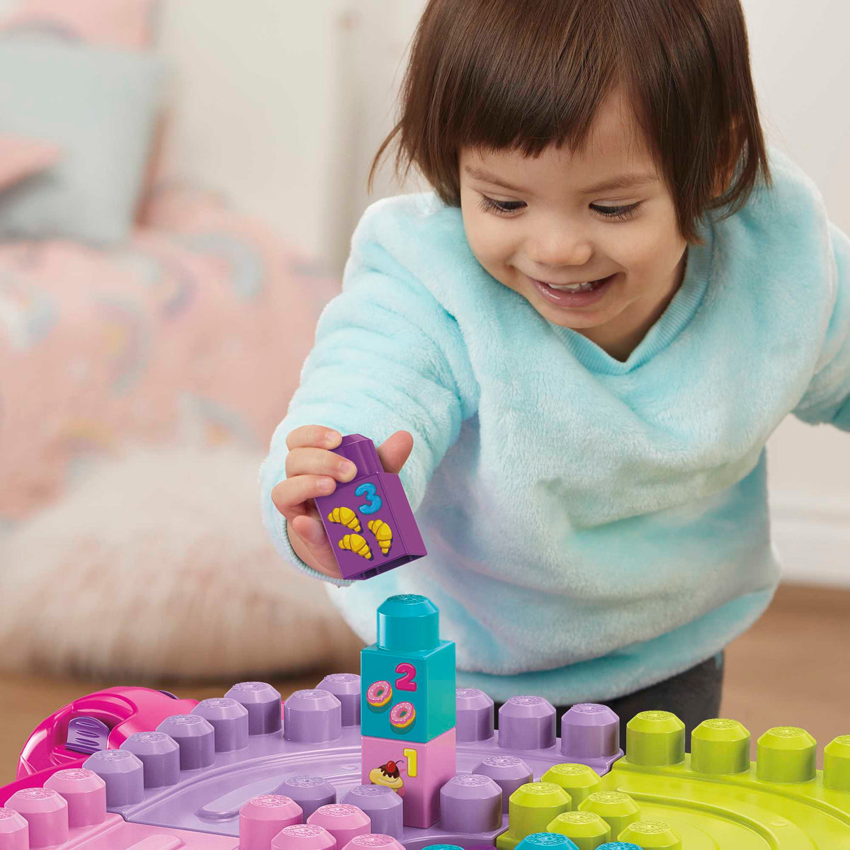 Mega Bloks® La Table D’Apprentissage et de Construction