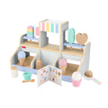 Fisher-Price  Coffret  Bar Laitier en Bois, 18Éléments en Bois