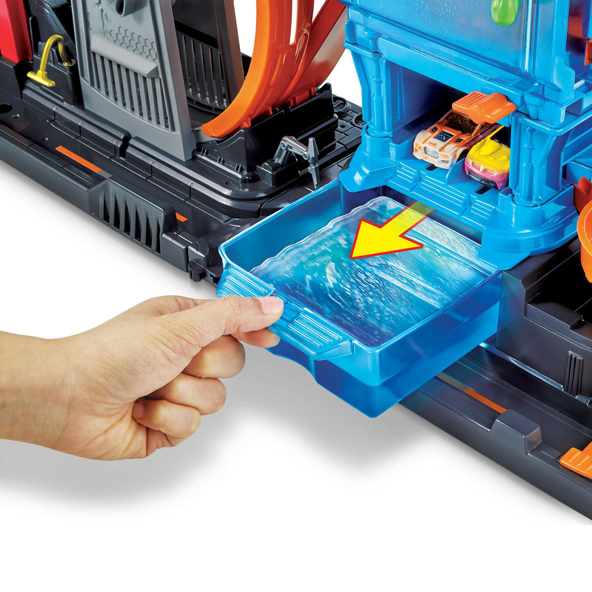 Hot Wheels City Station de Lavage Ultime Pieuvre