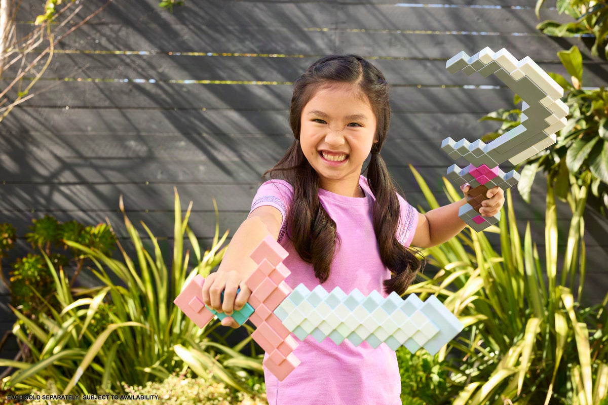 Minecraft Dungeons II Tidal Sickle Role-Play Accessory, Kid-Sized Toy Inspired By The Video Game