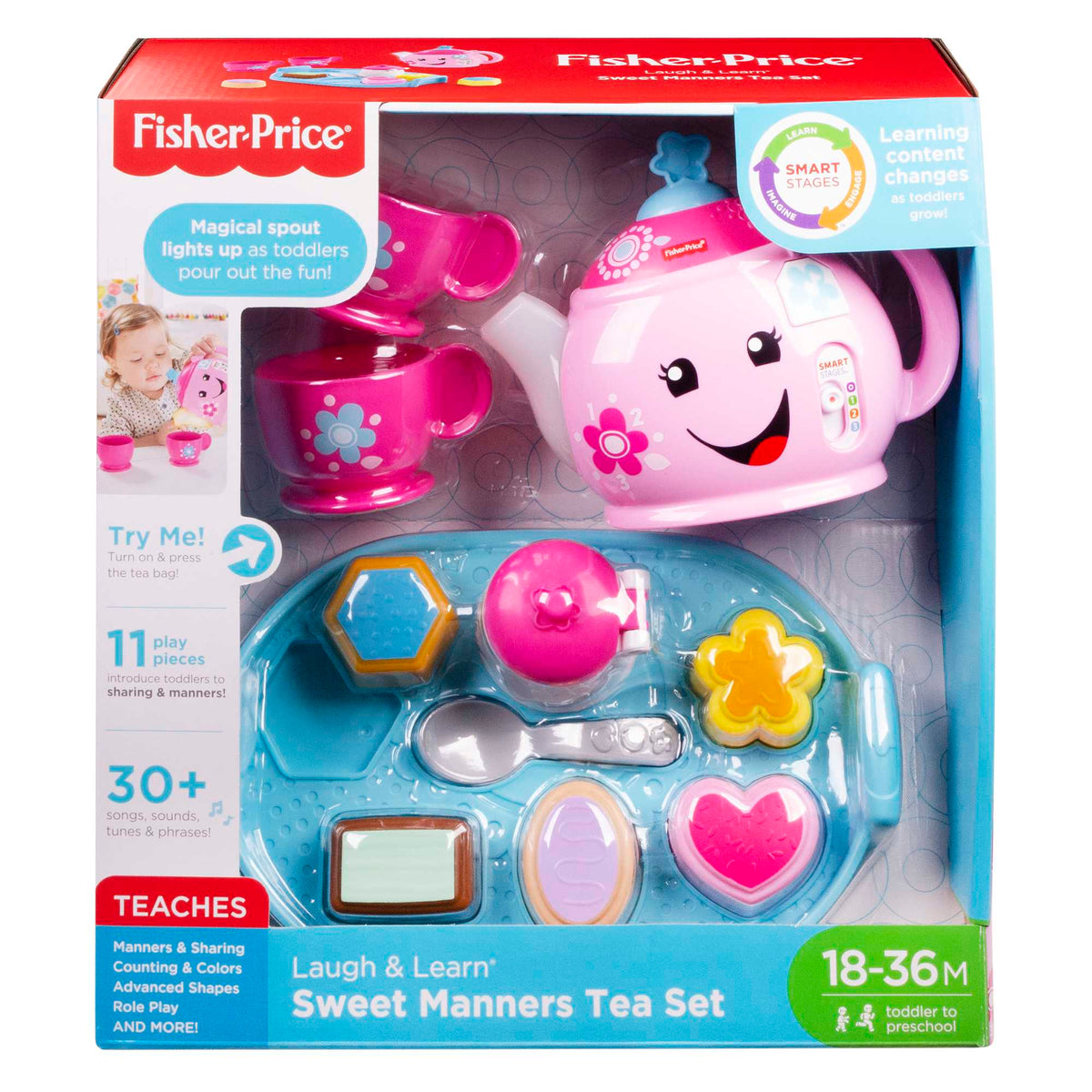 Fisher-Price Laugh & Learn Sweet Manners Tea Set