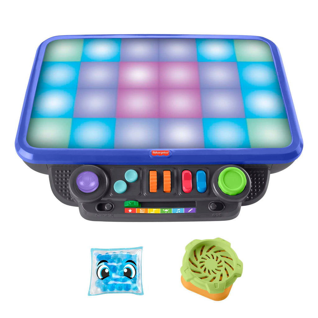 Fisher-Price Sensory Bright Light Station, Electronic Learning Activity Table For Preschool Kids