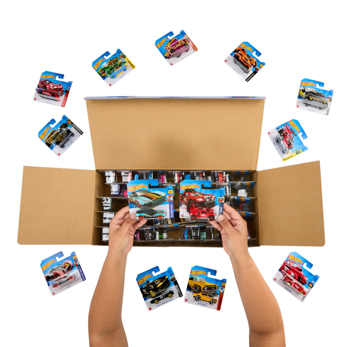 Hot Wheels Coffret de 50 Vehicules