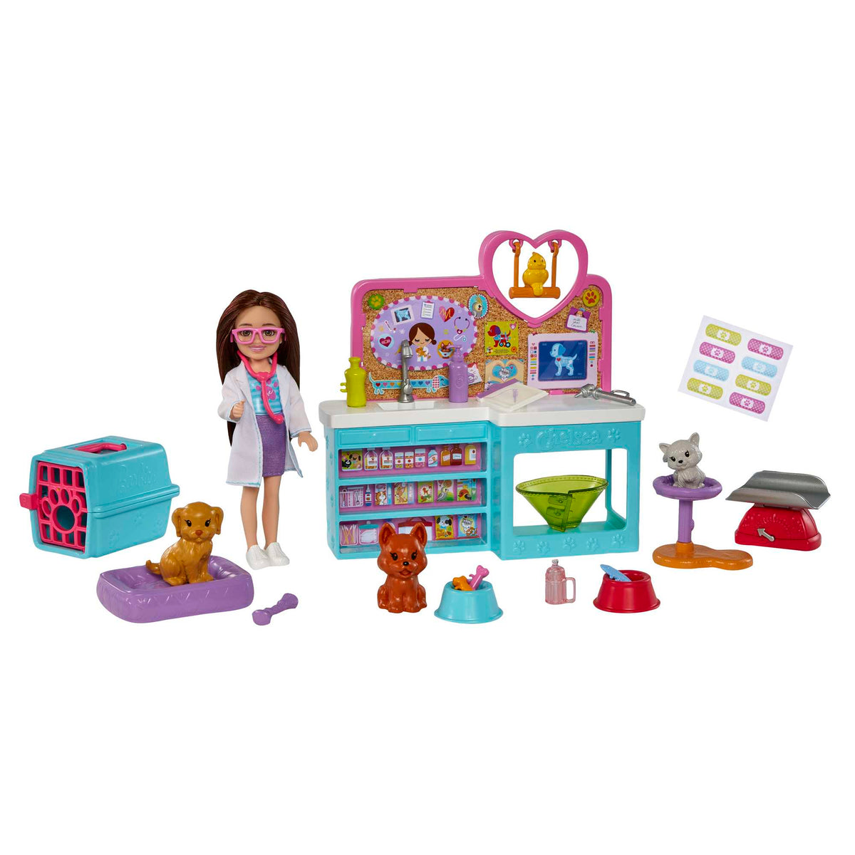 Barbie Chelsea Poupée et Coffret de Jeu