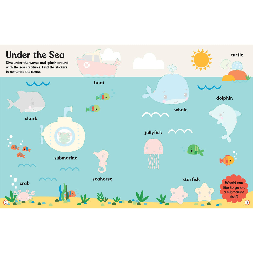 Fisher-Price My First Sticker Book (Ages 3-6)