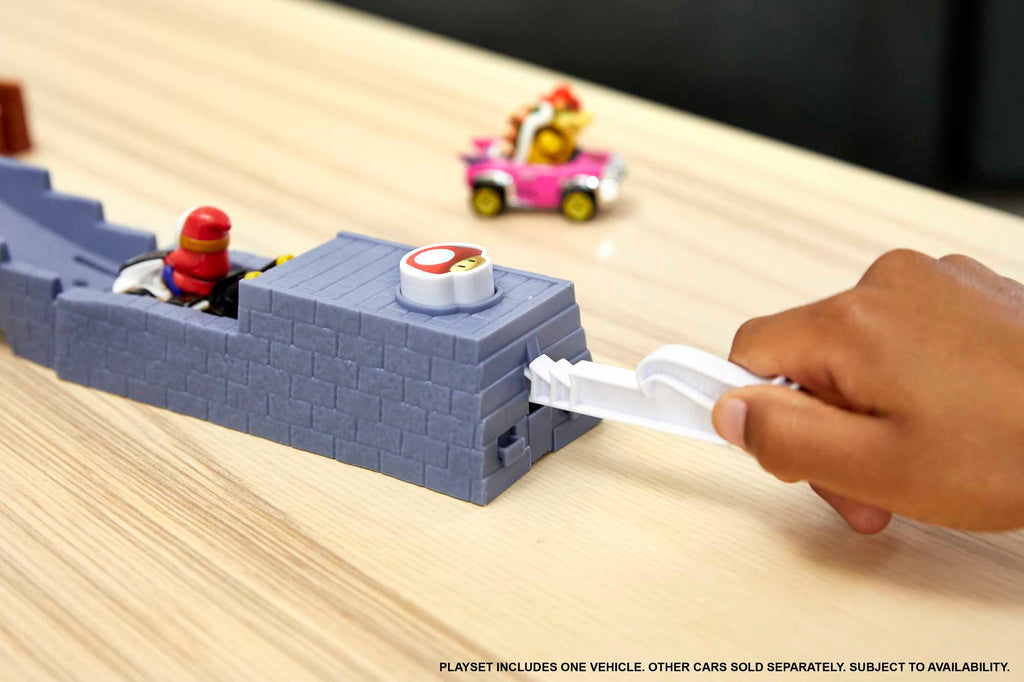 Hot Wheels Mario Kart Pista de Brinquedo Boo