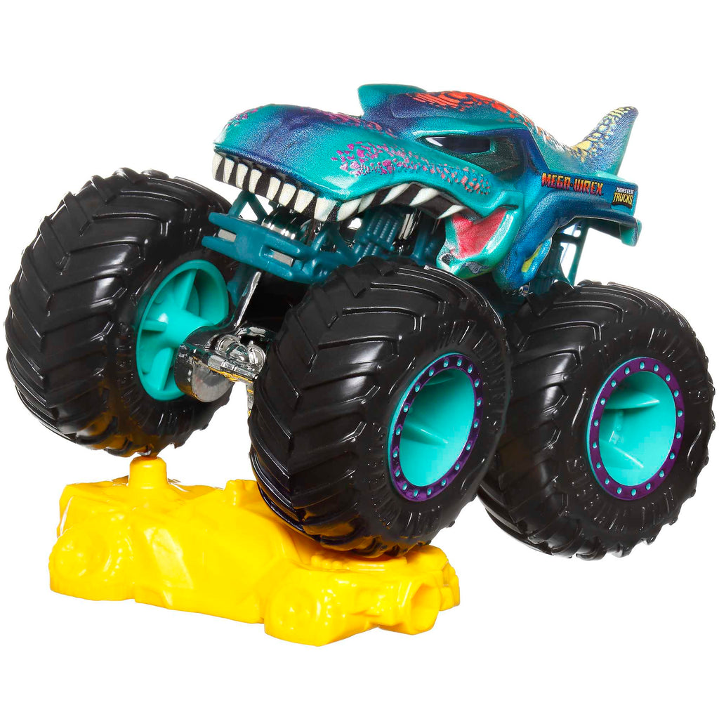 Monster Trucks Hot Wheels à L’Échelle 1:64 Avec Roues Géantes