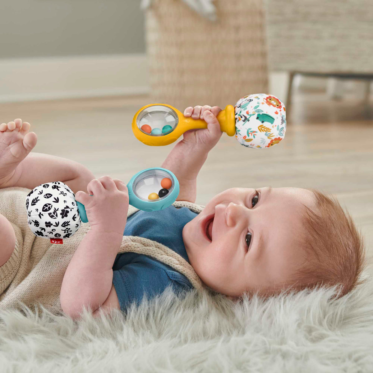Fisher-Price Baby Sonaja para bebés maracas divertidas