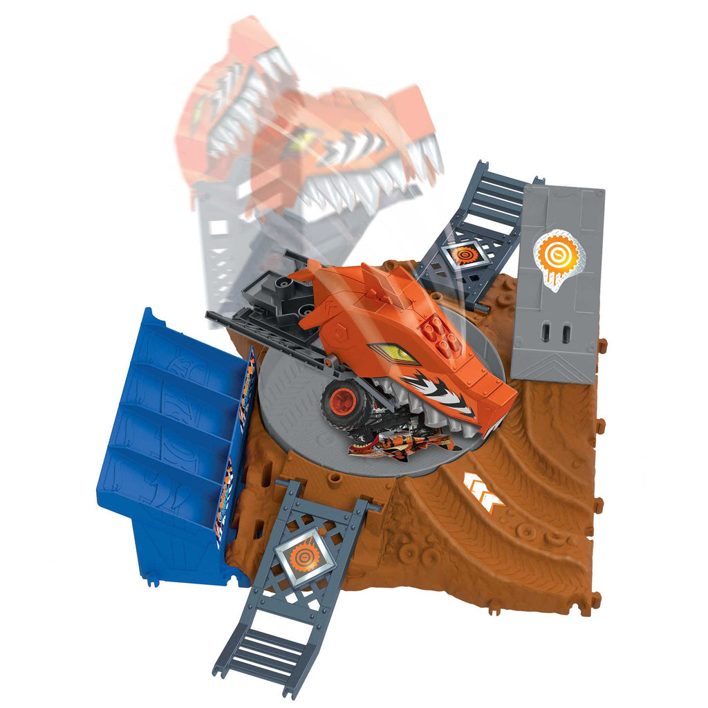 Hot Wheels Monster Trucks Arena Smashers™ Tiger Shark Spin-Out Challenge