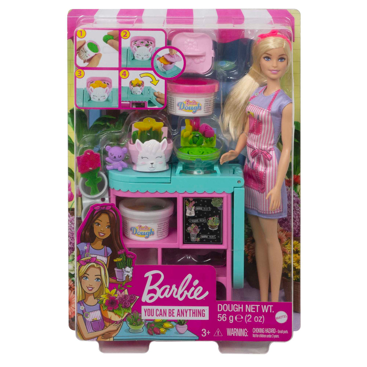 Barbie Profissões Boneca Loja de Flores