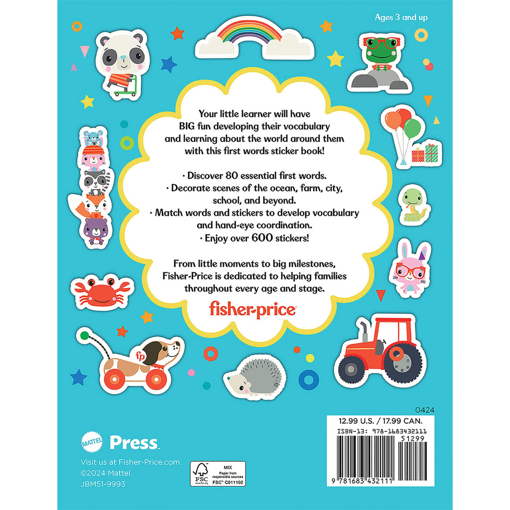 Fisher-Price My First Sticker Book (Ages 3-6)