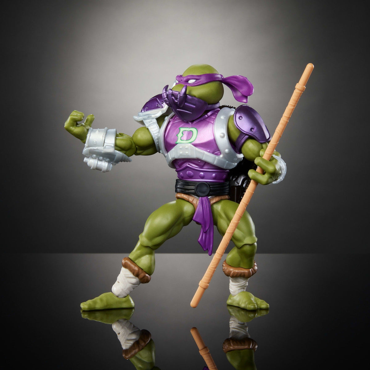 Masters of the Universe Tartarugas of Grayskull Figura de Ação Donatello de 5.5 pulgadas