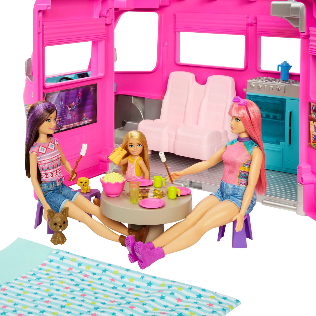 Barbie Camping-Car Transformable