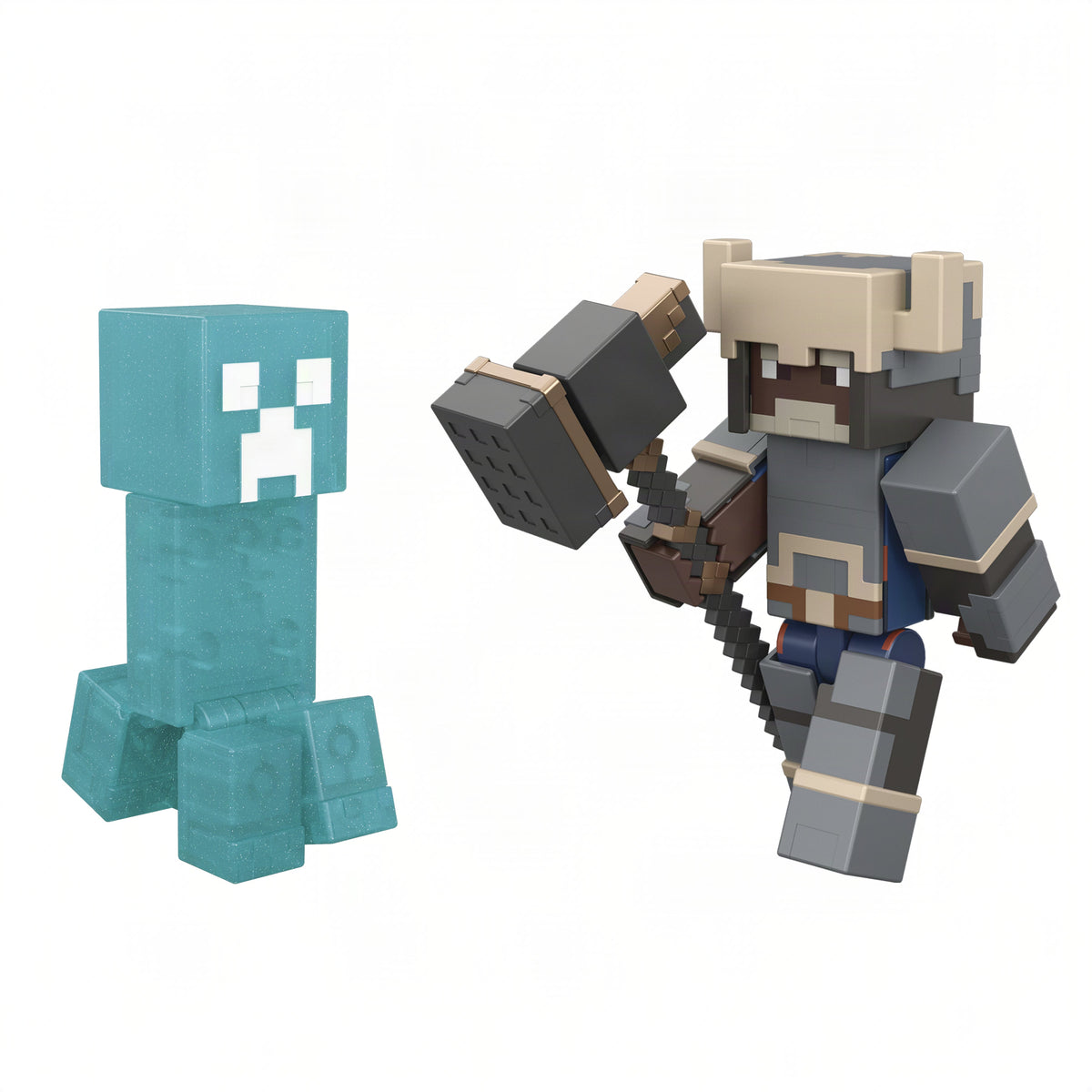 Minecraft Dungeons II Action Figures & Accessories Multipack, 3.25-inch Scale & Pixelated Design