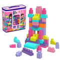 Mega Bloks Sac Rose 80 Briques