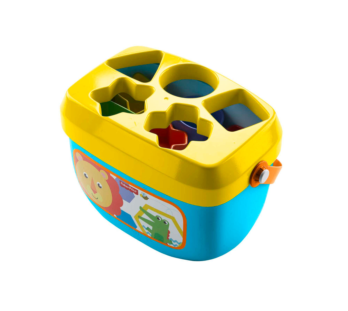 Fisher-Price Baby's First Blocks Shape-Sorting Toy, Set Of 10, For Infants 6+ Months