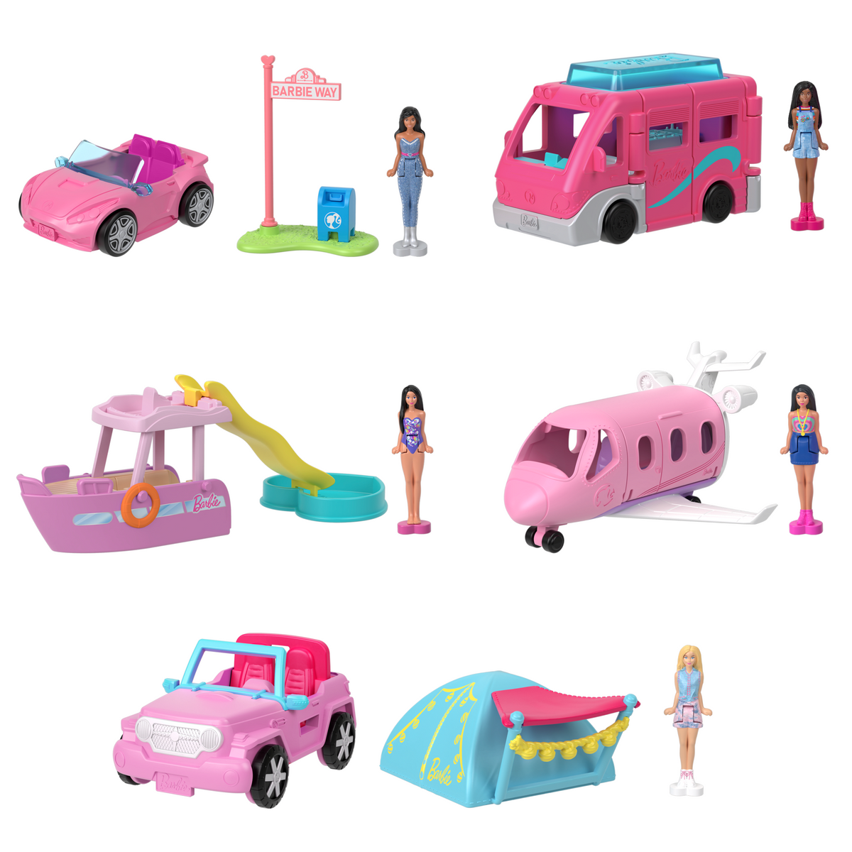 Barbie Mini BarbieLand Vehículo para Muñecas Sorpresa
