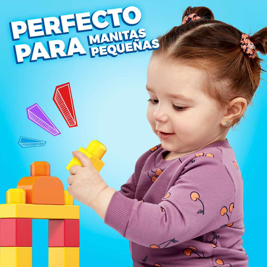 Mega Bloks Bolsa Clásica De Construcción con 60 Bloques