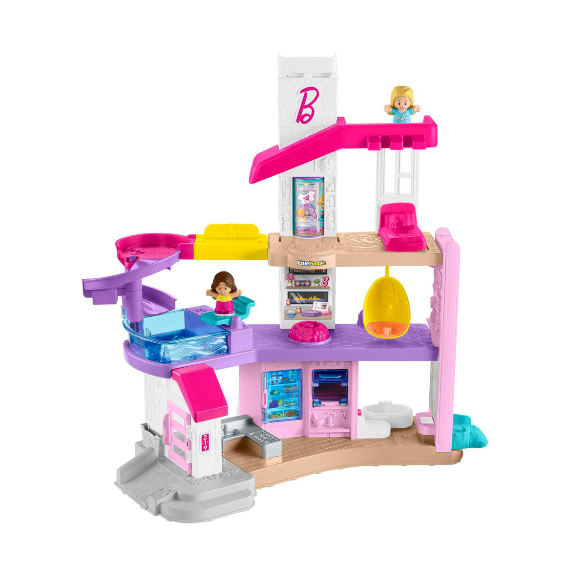 Little People Petite Maison de Rêve Barbie Version Anglaise et Française