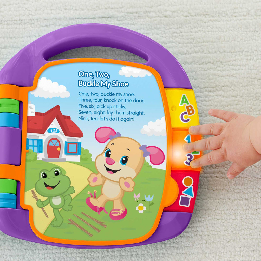 Fisher-Price Rires et Éveil Livre de Comptines