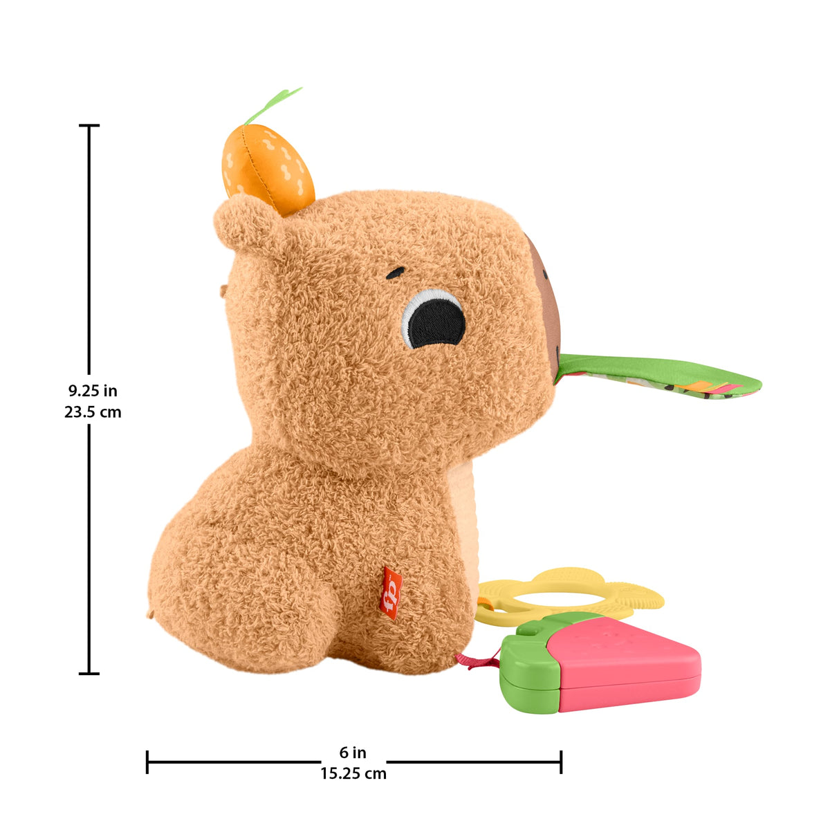 Fisher-Price Baby Brinquedo para Bebês capivara estímulos e jogo