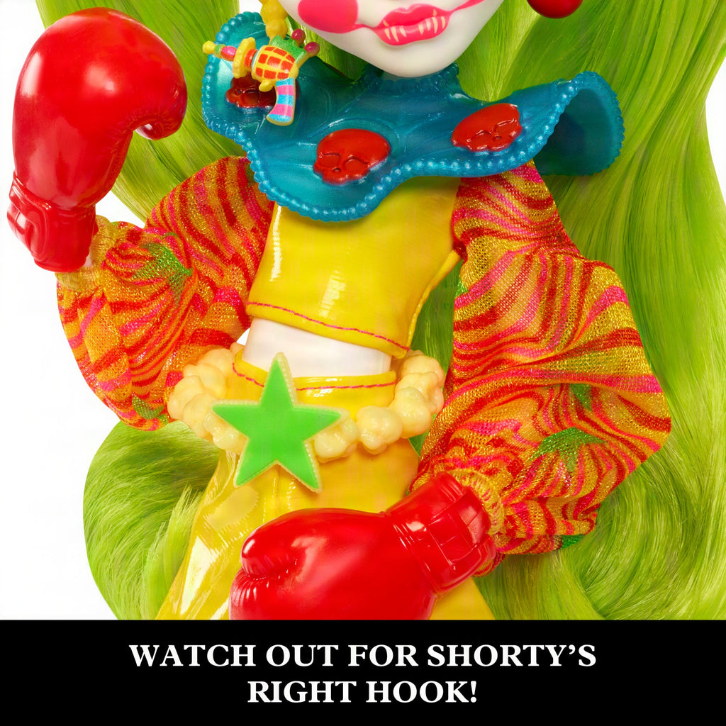 Monster High Skullector Killer Klowns From Outer Space Collectible Doll, Shorty In Yellow Outfit