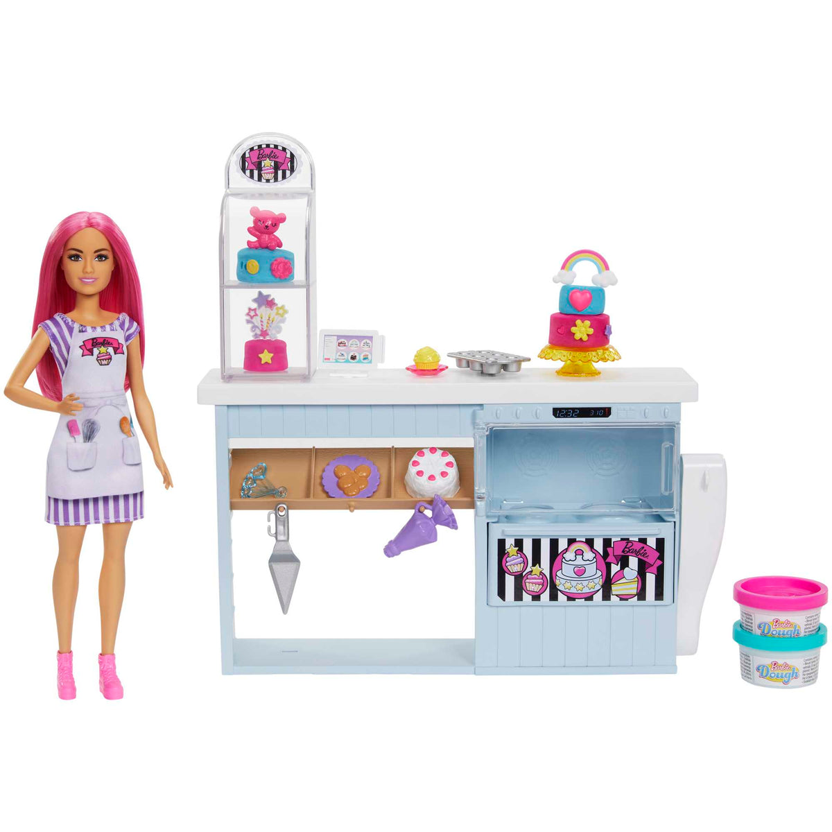 Barbie Profesiones Set de Juego Repostería para Decorar