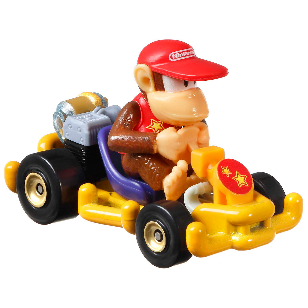 Hot Wheels Mario Kart Vehículo de Juguete Diddy Kong Pipe Frame