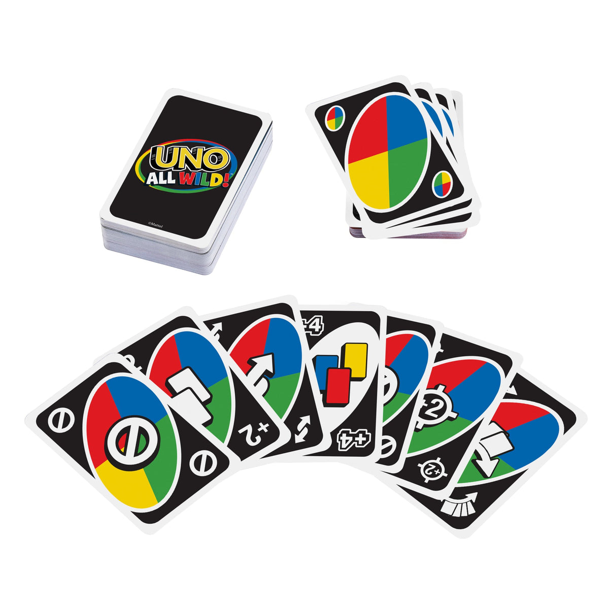 UNO Juego de Cartas All Wild