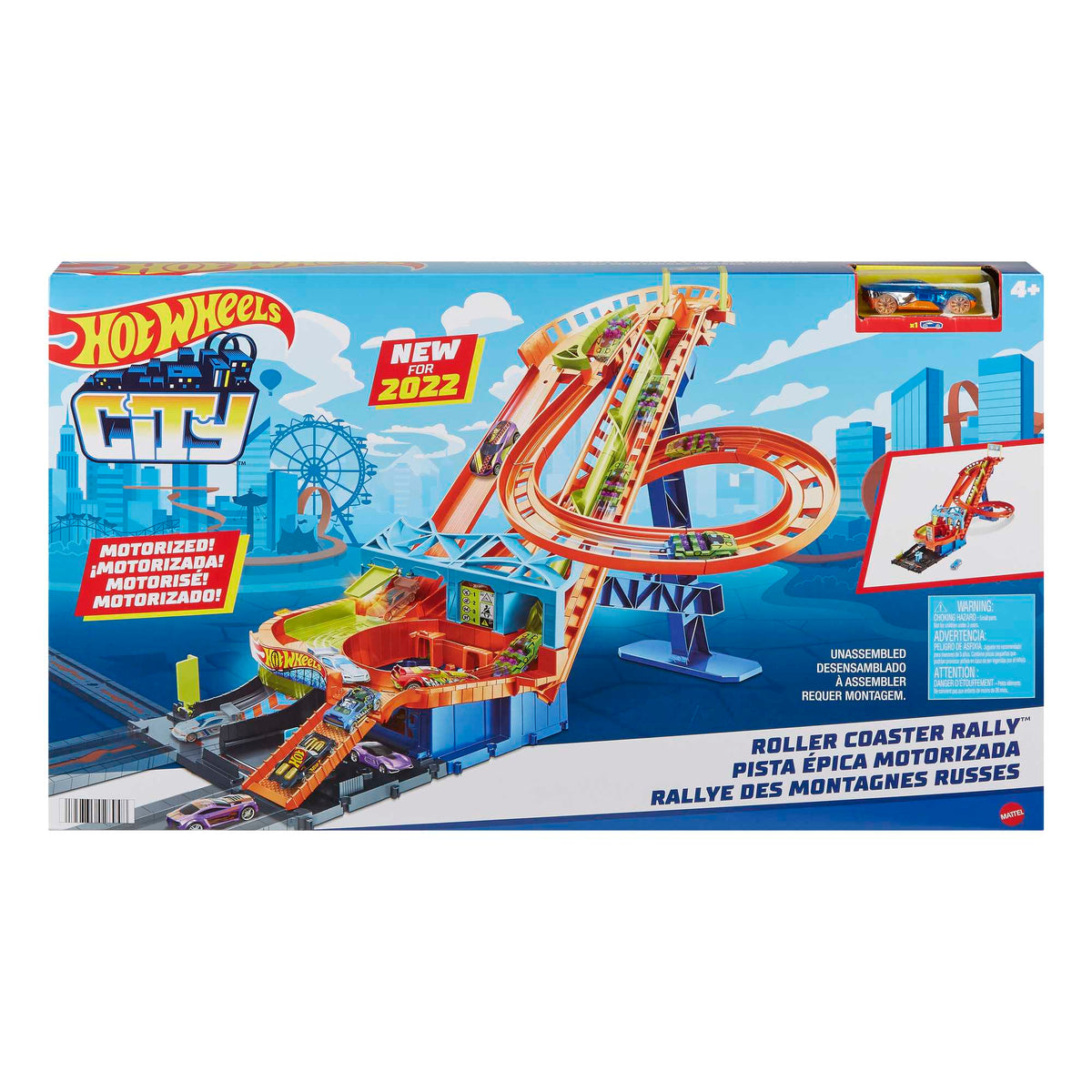 Hot Wheels Rallye des Montagnes Russes