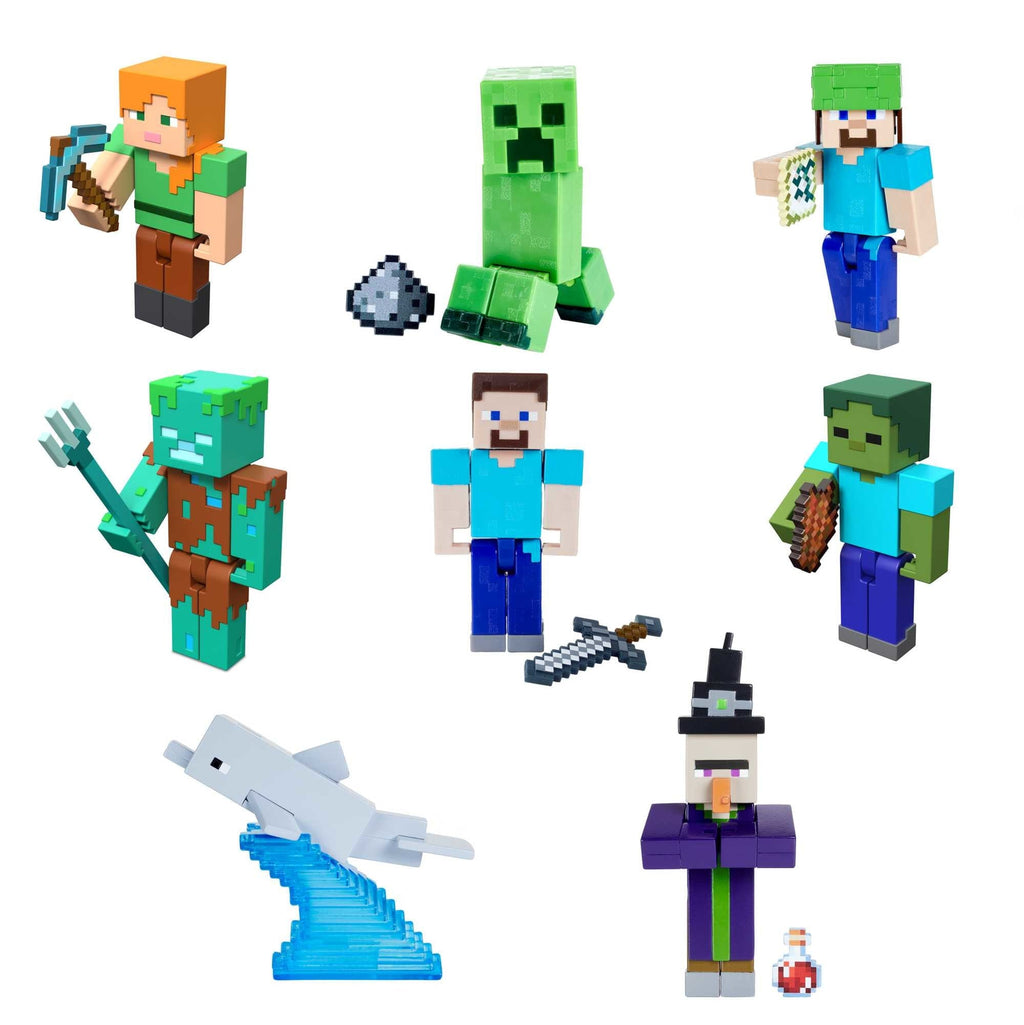 Minecraft Vanilla Figura de Acción Mobs de 3.25