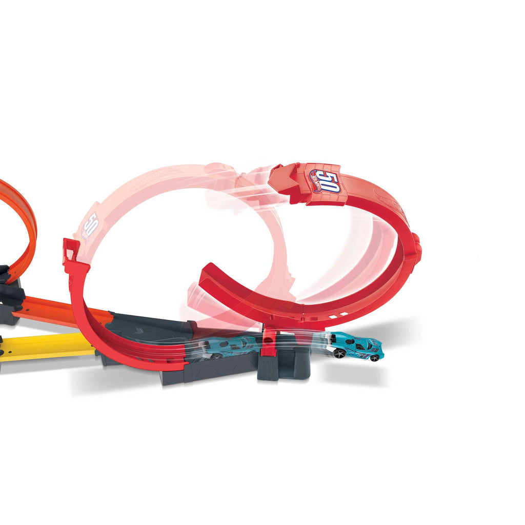Hot Wheels Action Pista de Juguete Competencia Súper Loop