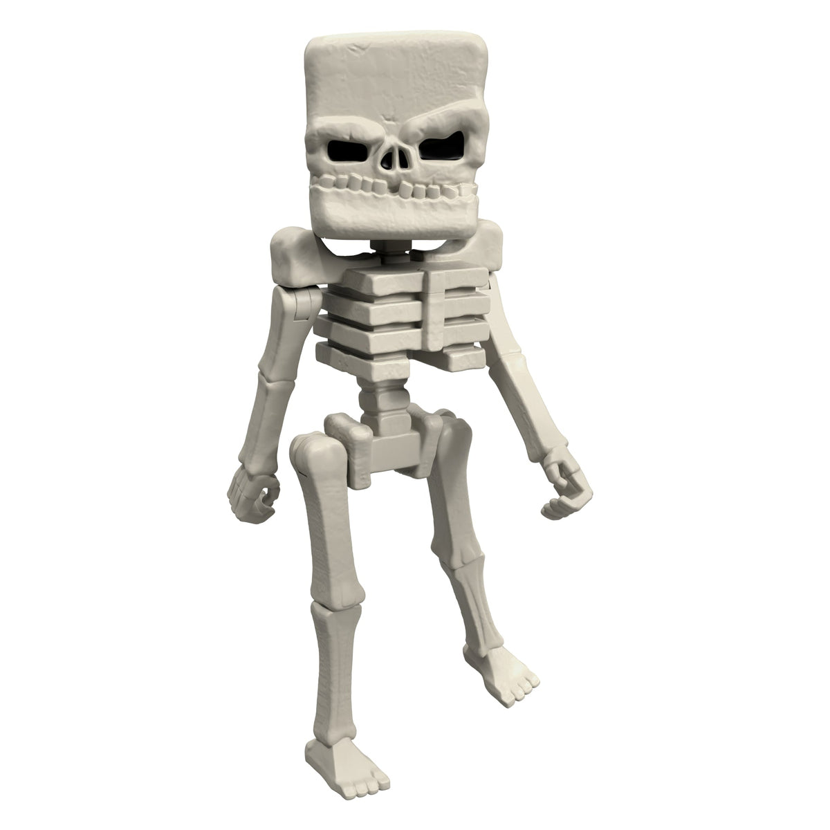 Minecraft-Figurine Articulée Squelette-Taille de 10 Cm et Accessoires