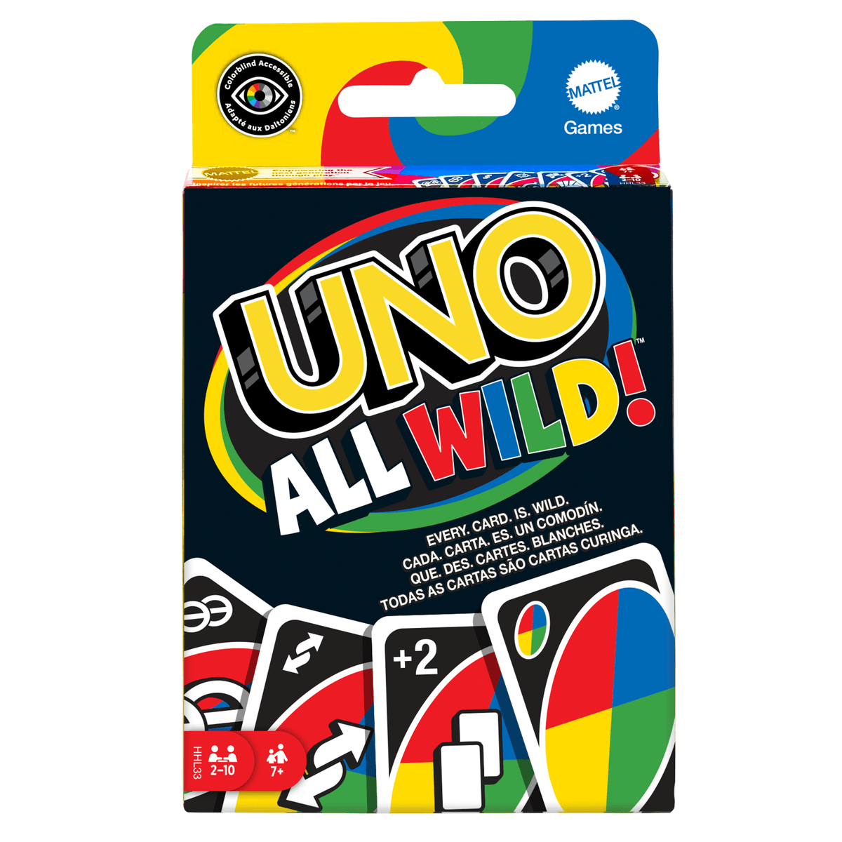 UNO Juego de Cartas All Wild