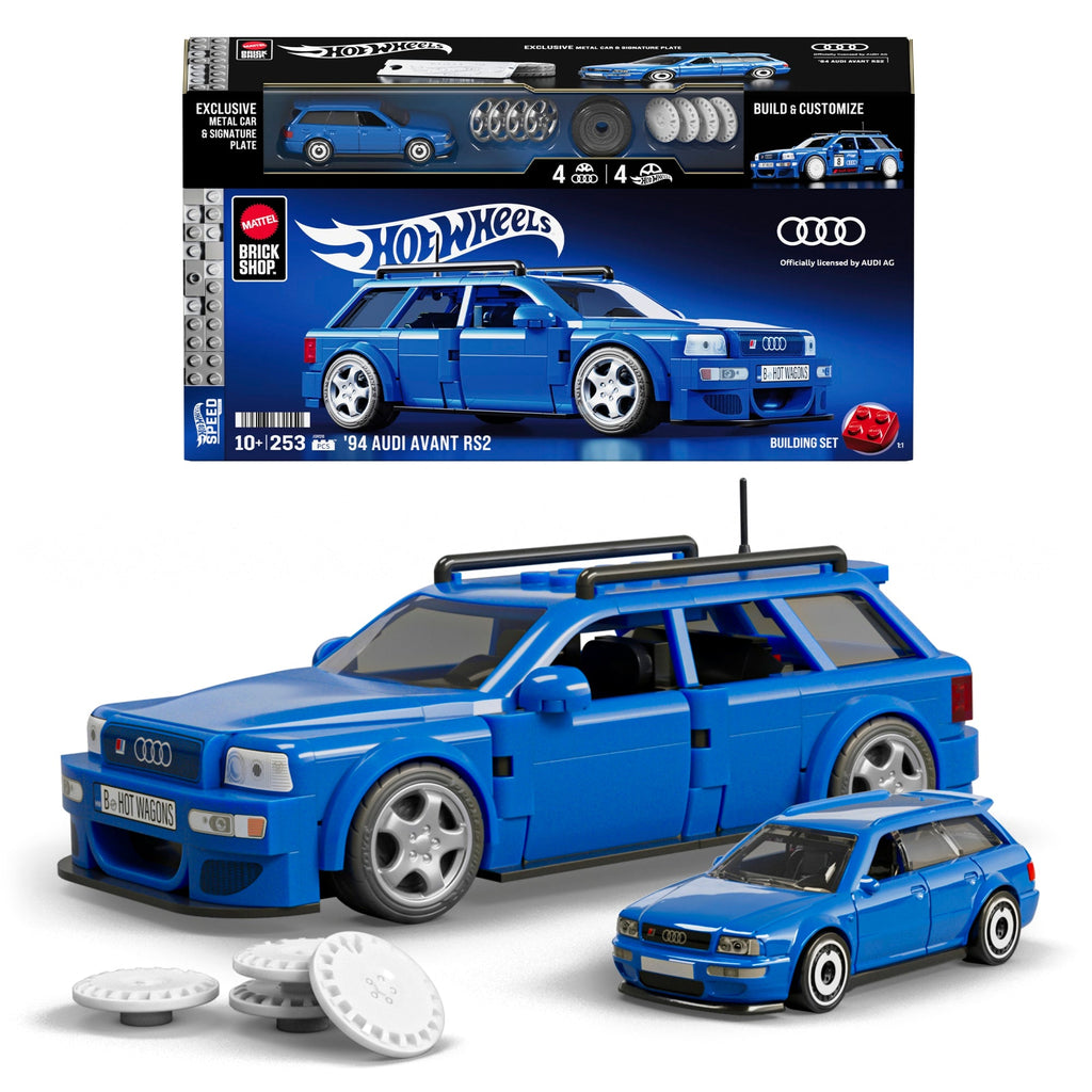 Hot Wheels Coffret de Construction Audi Avant Rs2