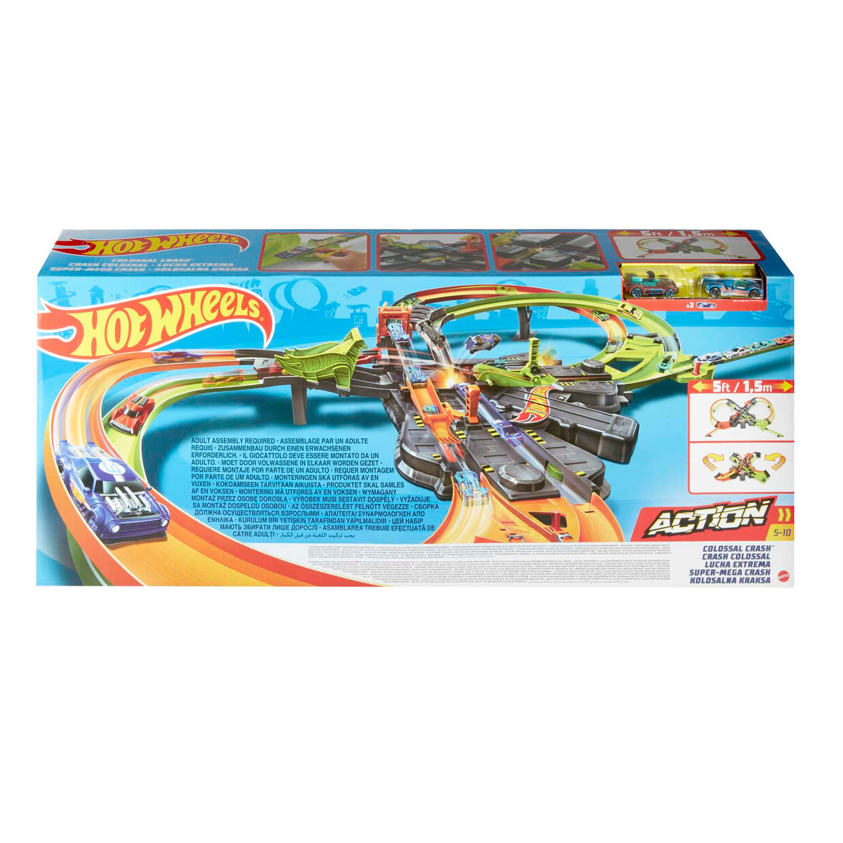 Hot Wheels Circuit de Crash Colossal