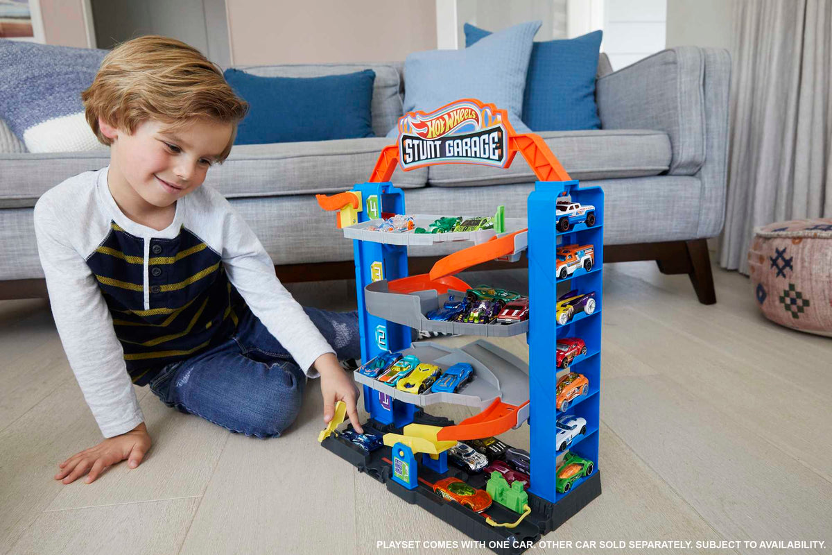 Hot Wheels City Pista de Juguete Garage Extremo