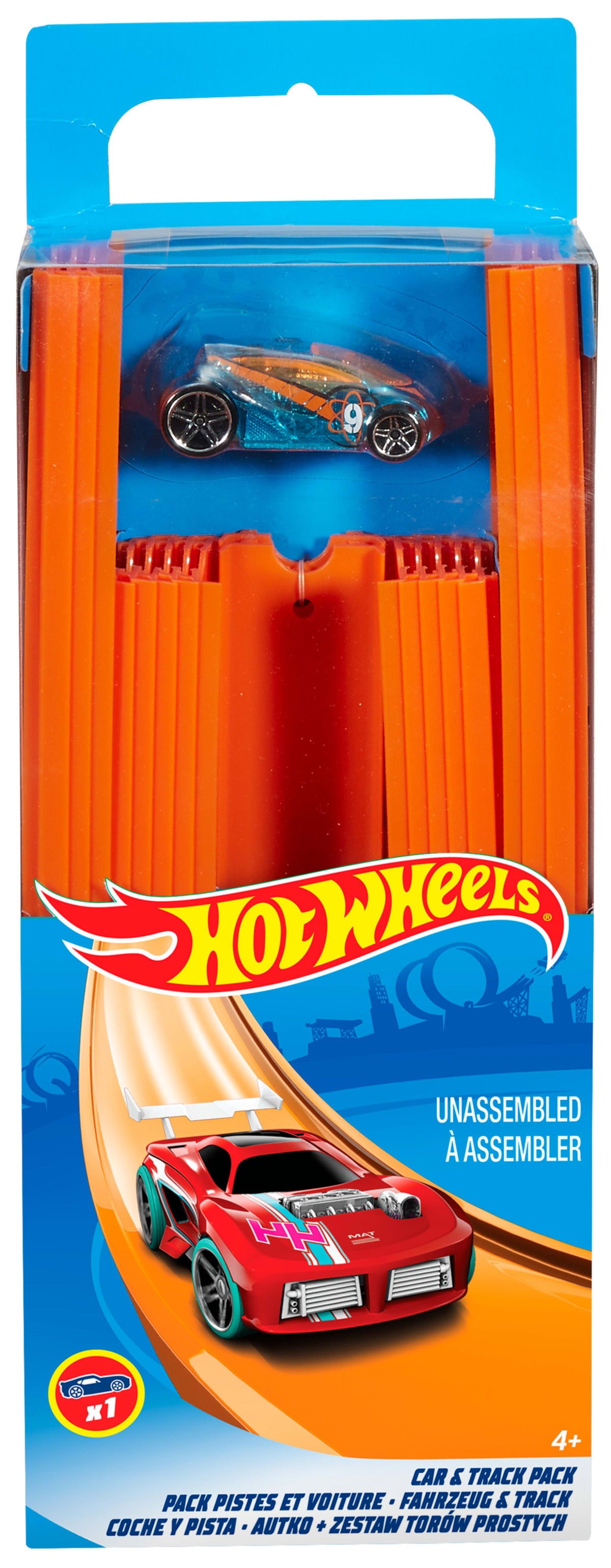 Hot Wheels Coffret Piste et Voiture