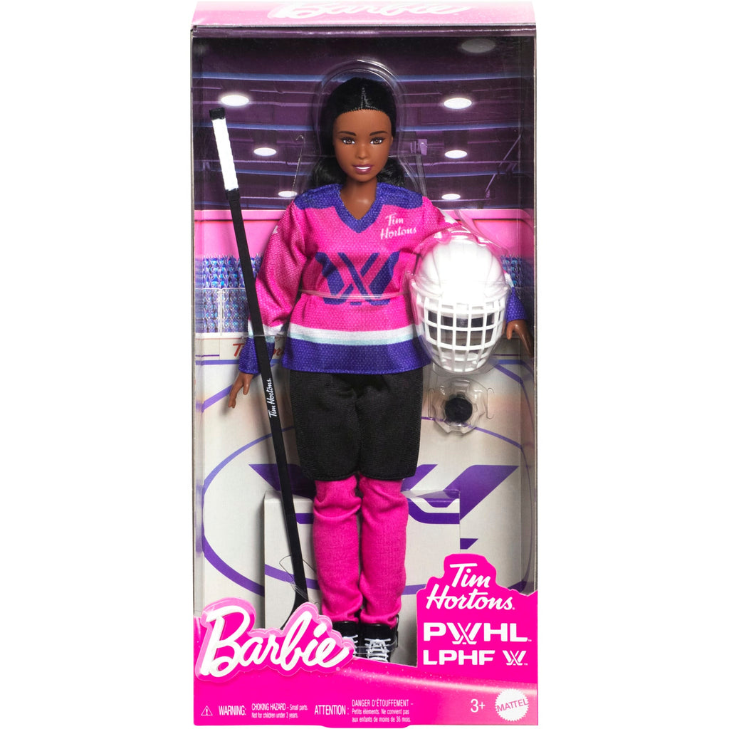 Barbie – Poupée et Accessoires – PWHL Tim Hortons – Joueuse de Hockey